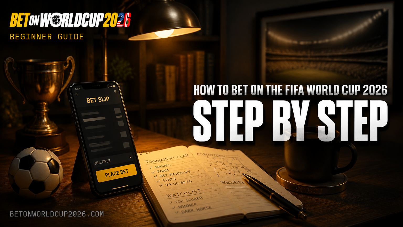 Cách cá cược World Cup 2026 — Hướng dẫn từng bước